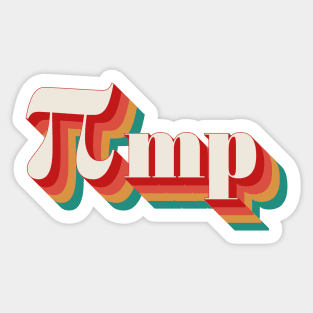 πmp (pimp) Sticker
